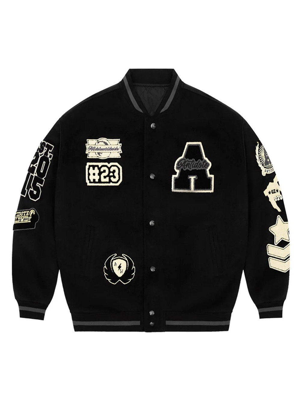 Black Varsity Jacket